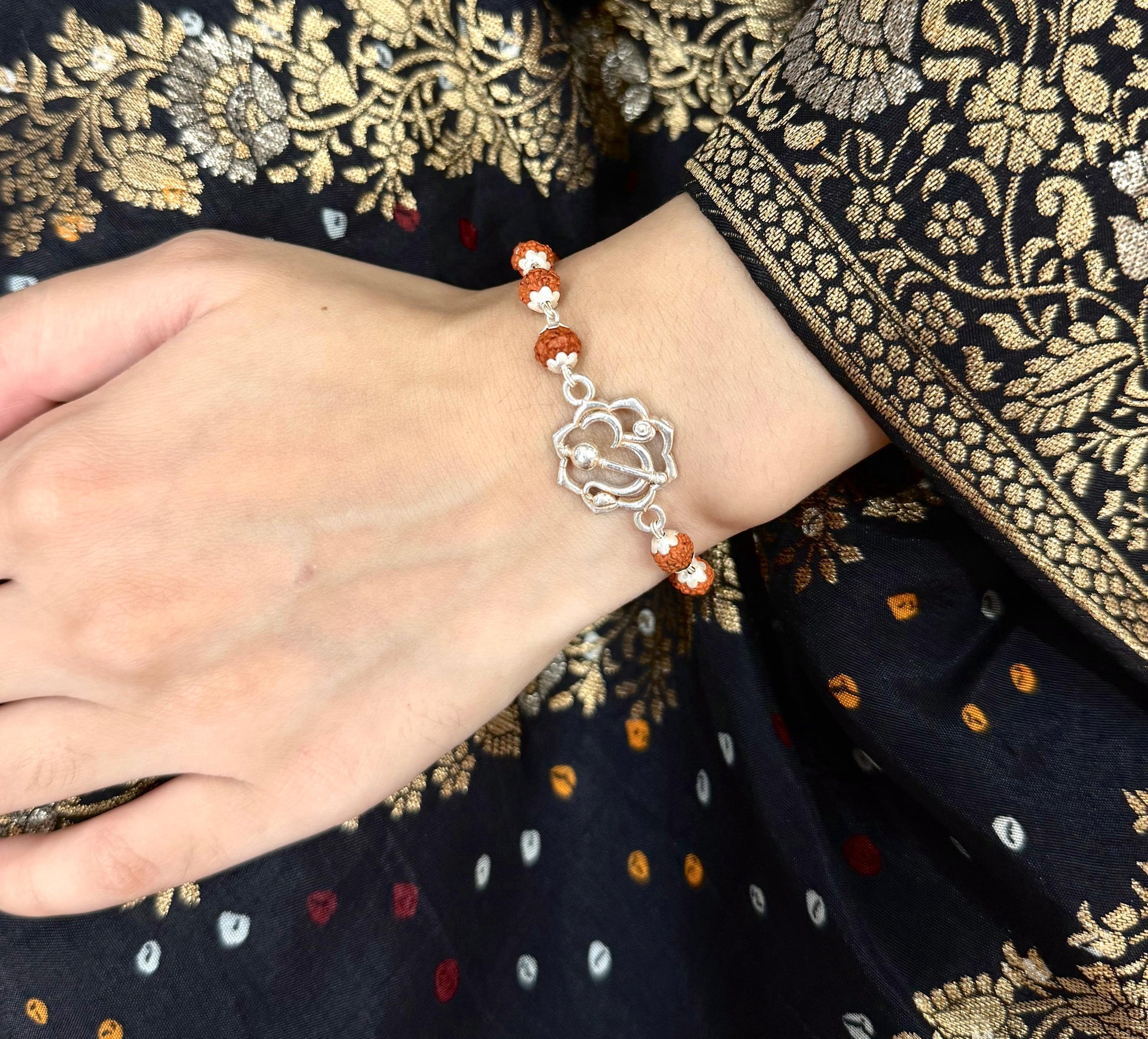 Om-Rudraksh Bracelet