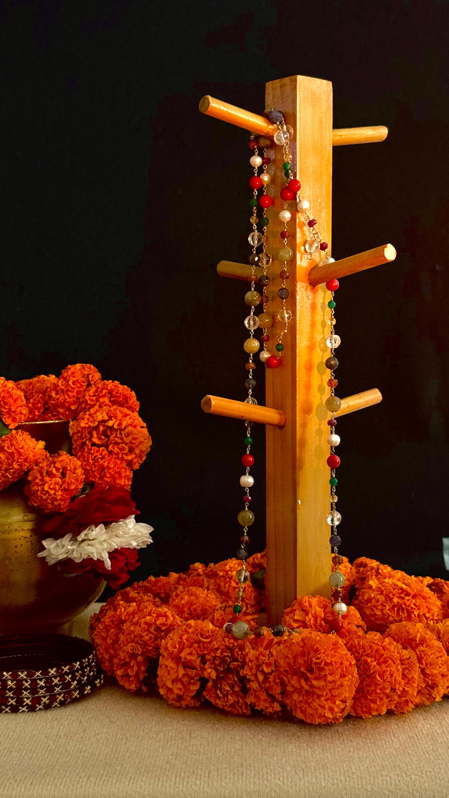 Long Navratan Mala