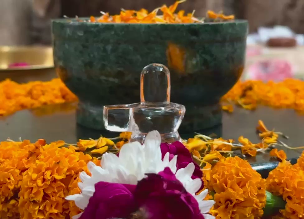 Spatik Shivling for Pooja