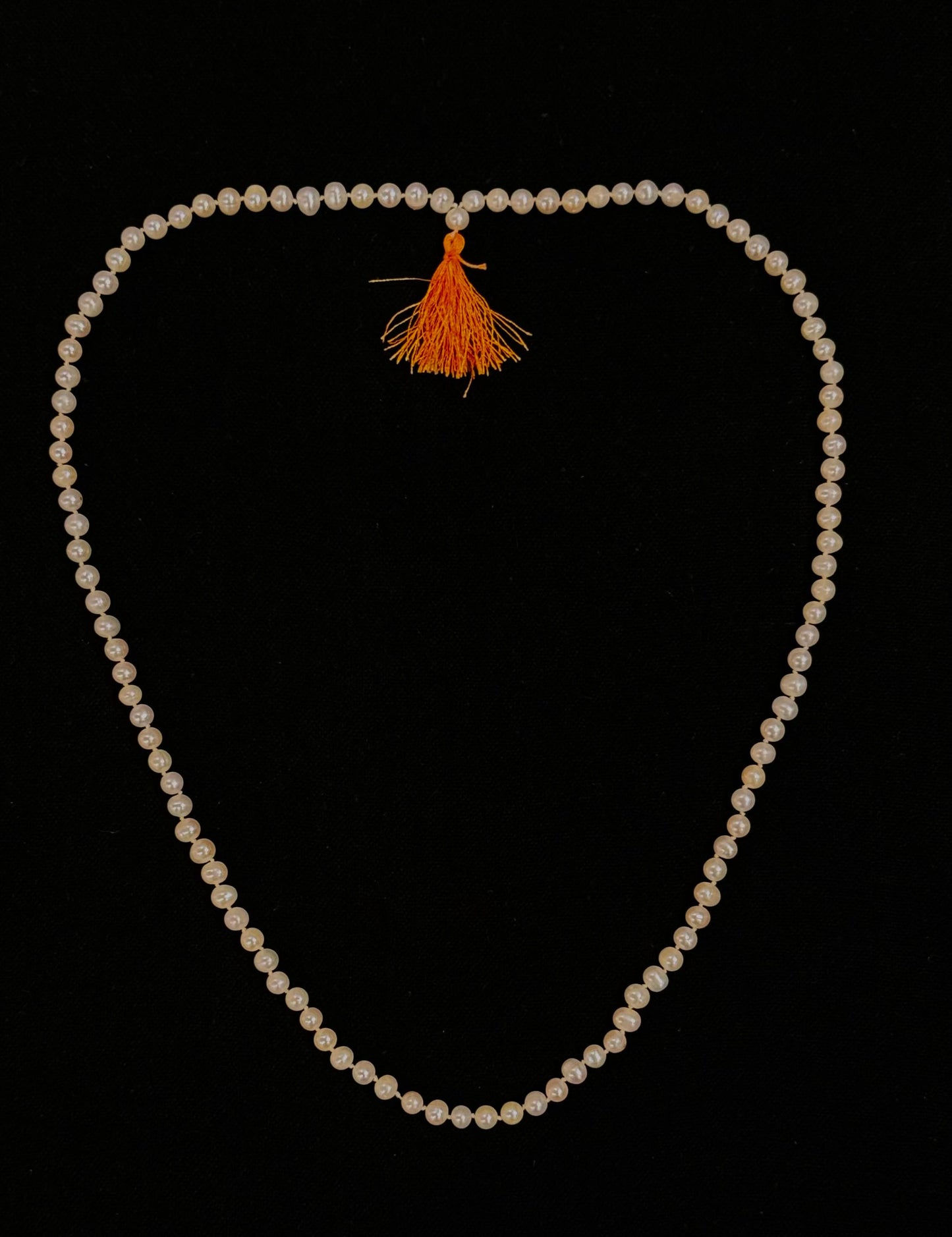Round-Shaped Moti Mala - Pearl Necklace
